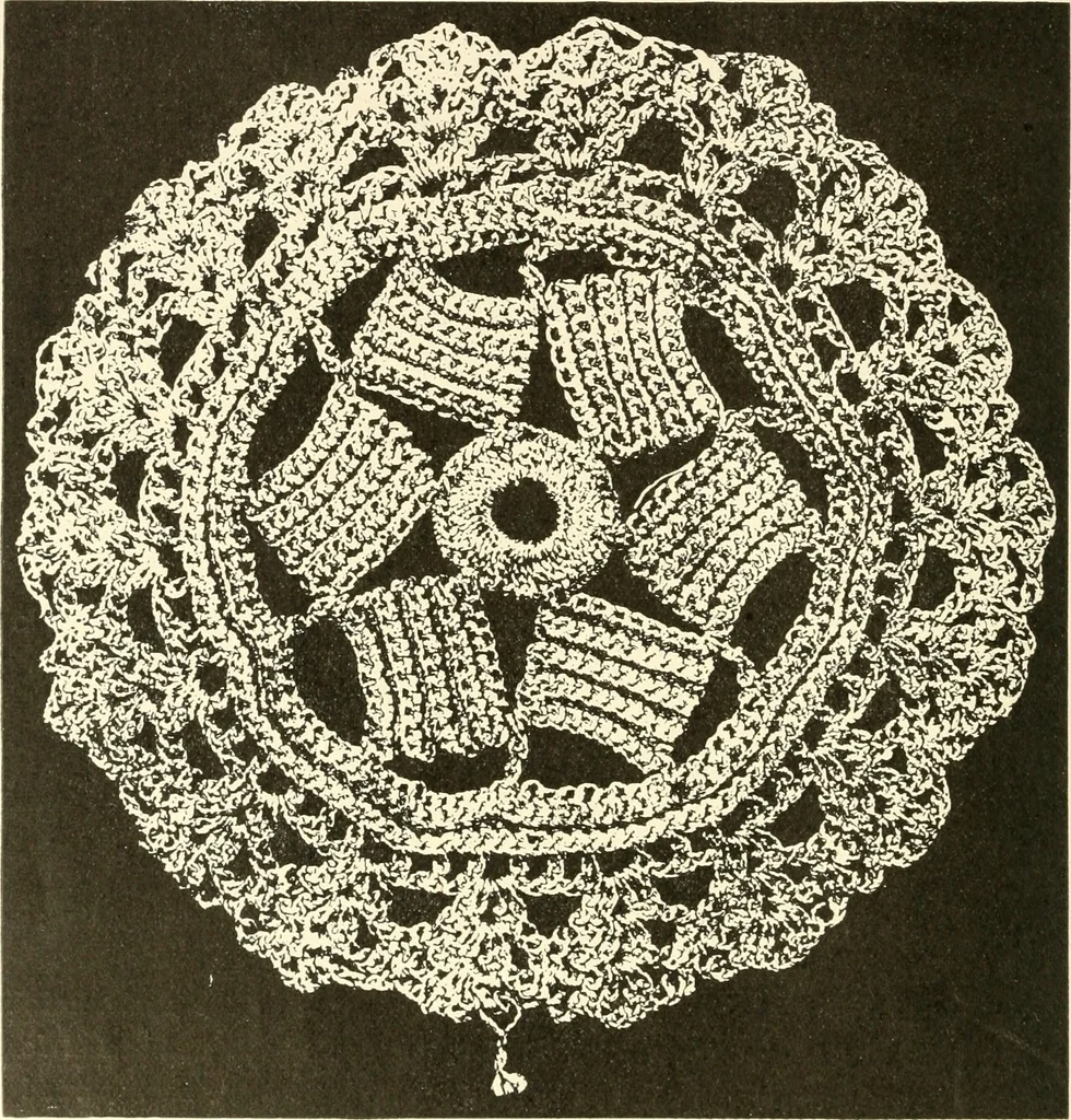 An illustration from Dainty work for pleasure and profit, 1891, leaf 423