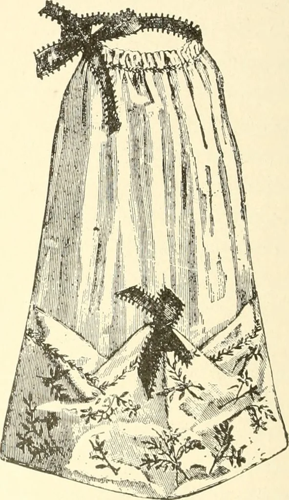 An illustration from Dainty work for pleasure and profit, 1891, leaf 47