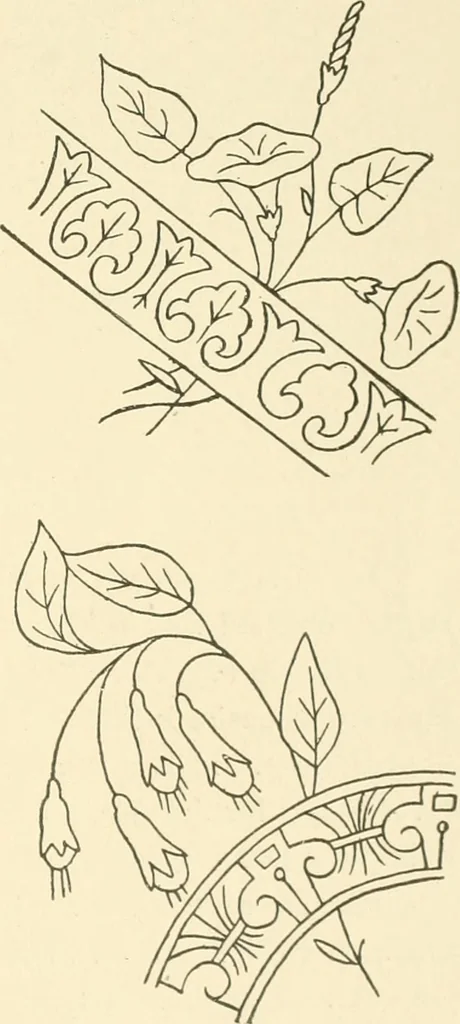 An illustration from Dainty work for pleasure and profit, 1891, leaf 470