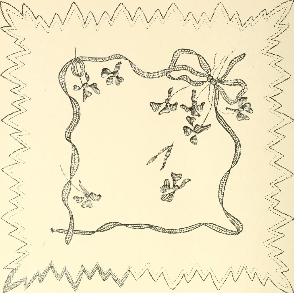 An illustration from Dainty work for pleasure and profit, 1891, leaf 475