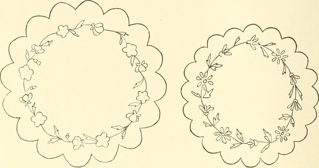 An illustration from Dainty work for pleasure and profit, 1891, leaf 479