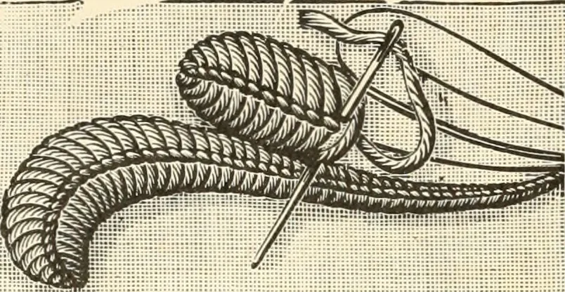 An illustration from Dainty work for pleasure and profit, 1891, leaf 63