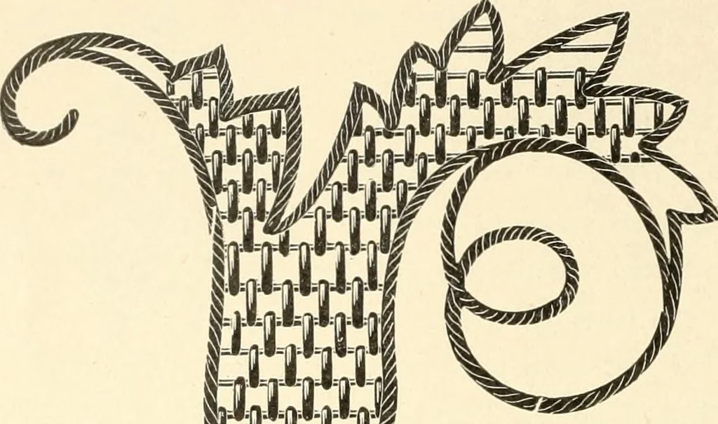 An illustration from Dainty work for pleasure and profit, 1891, leaf 73