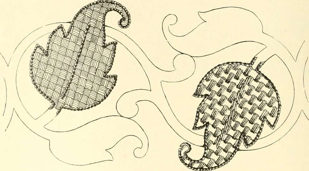 An illustration from Dainty work for pleasure and profit, 1891, leaf 73