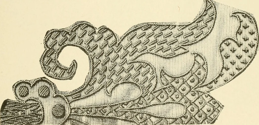 An illustration from Dainty work for pleasure and profit, 1891, leaf 80
