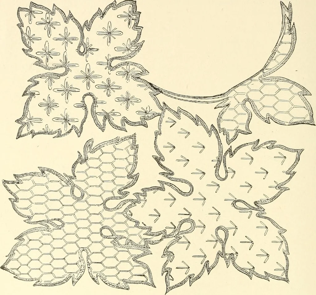 An illustration from Dainty work for pleasure and profit, 1891, leaf 81