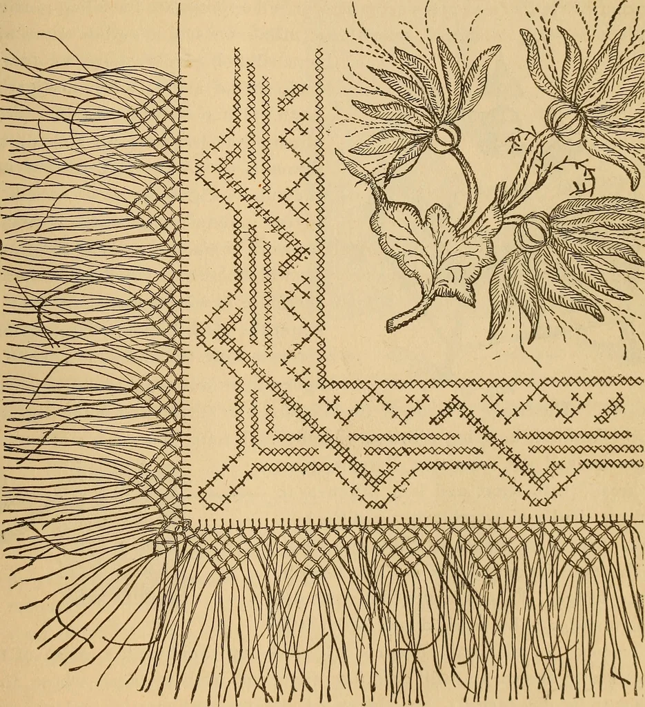 An illustration from Dainty work for pleasure and profit, 1893, leaf 103