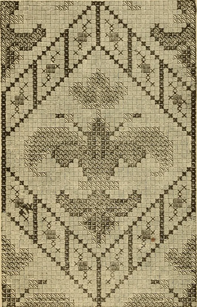 An illustration from Dainty work for pleasure and profit, 1893, leaf 142