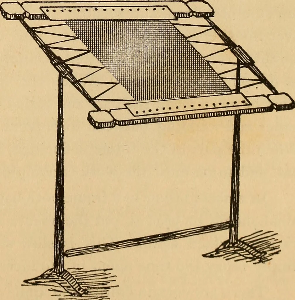 An illustration from Dainty work for pleasure and profit, 1893, leaf 15