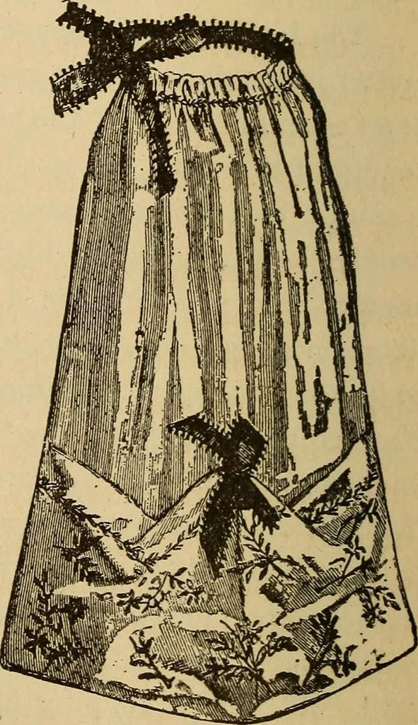 An illustration from Dainty work for pleasure and profit, 1893, leaf 18