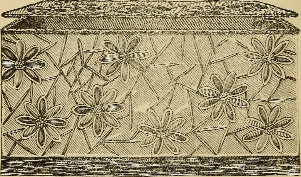 An illustration from Dainty work for pleasure and profit, 1893, leaf 180