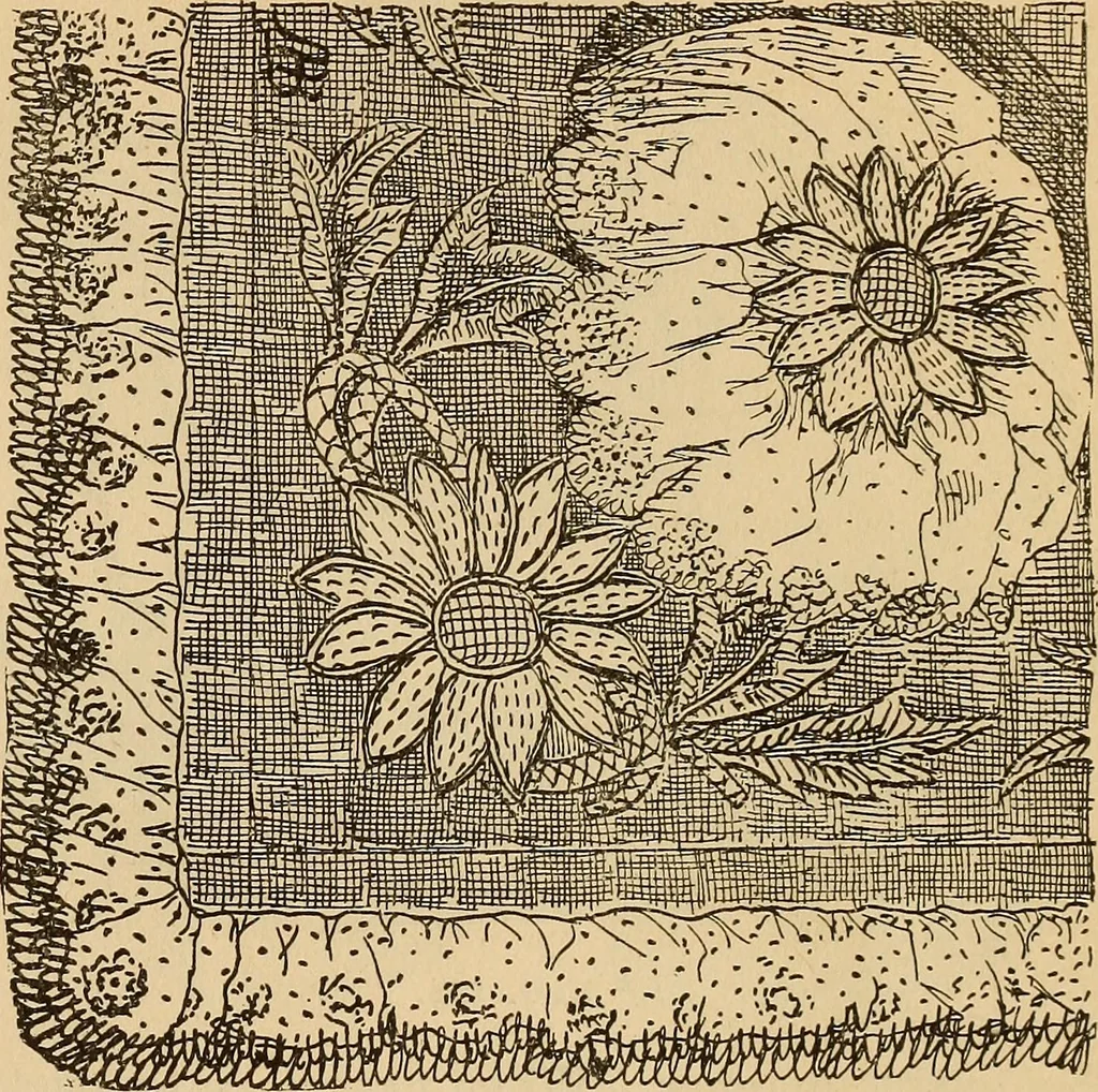 An illustration from Dainty work for pleasure and profit, 1893, leaf 181