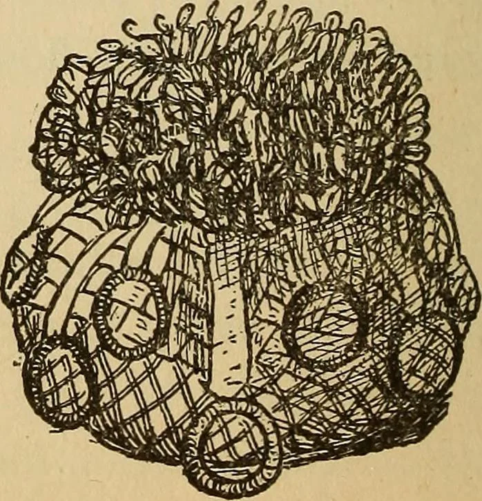 An illustration from Dainty work for pleasure and profit, 1893, leaf 182