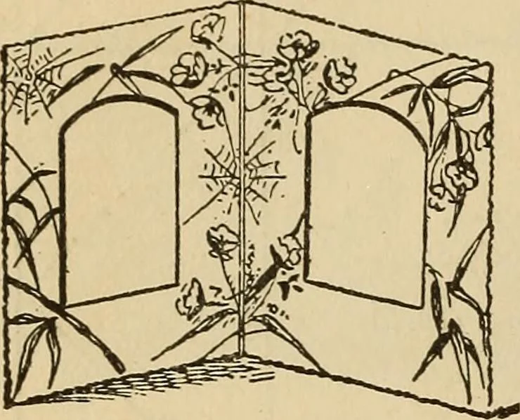 An illustration from Dainty work for pleasure and profit, 1893, leaf 188