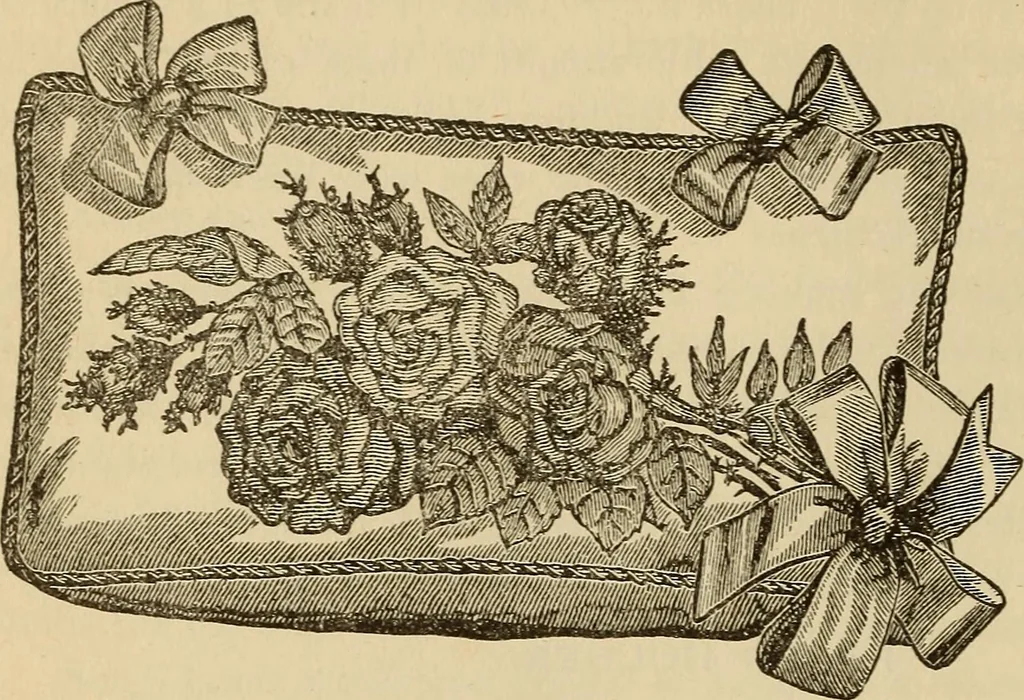 An illustration from Dainty work for pleasure and profit, 1893, leaf 194