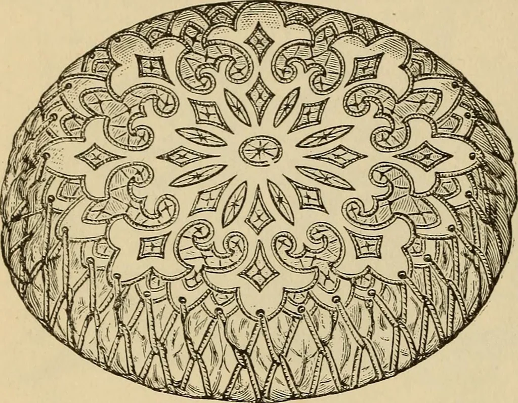 An illustration from Dainty work for pleasure and profit, 1893, leaf 198