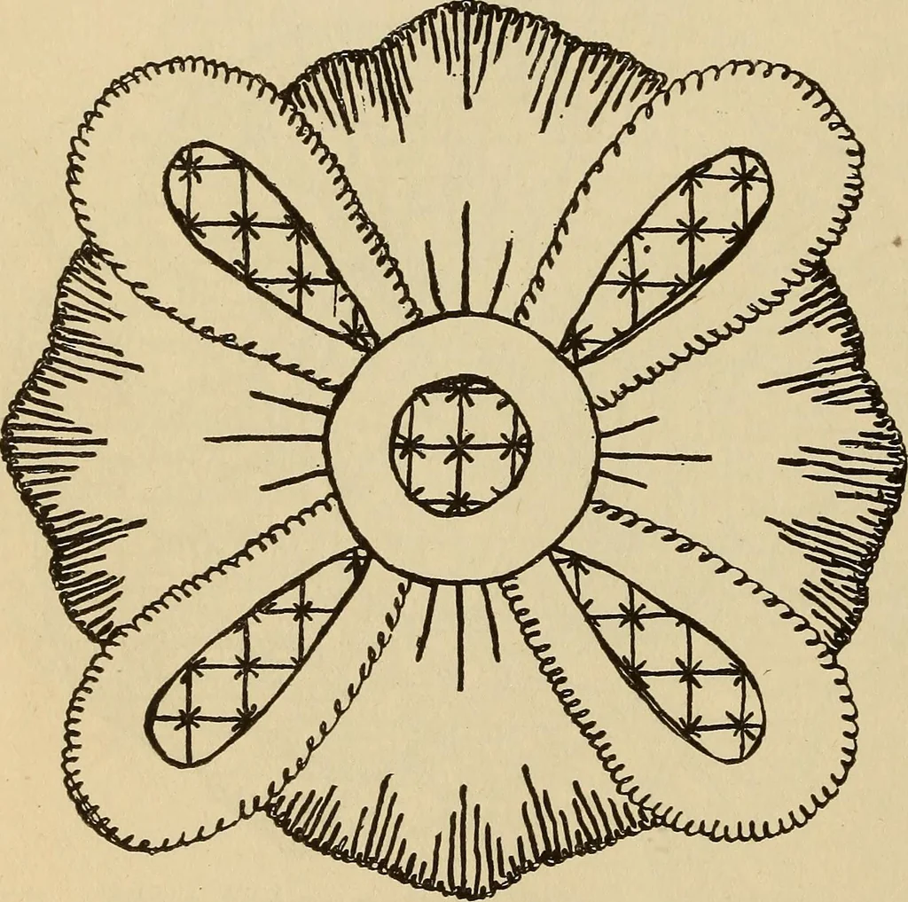 An illustration from Dainty work for pleasure and profit, 1893, leaf 218