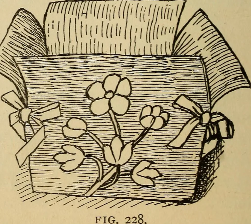 An illustration from Dainty work for pleasure and profit, 1893, leaf 224