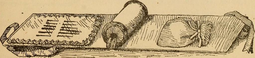 An illustration from Dainty work for pleasure and profit, 1893, leaf 235