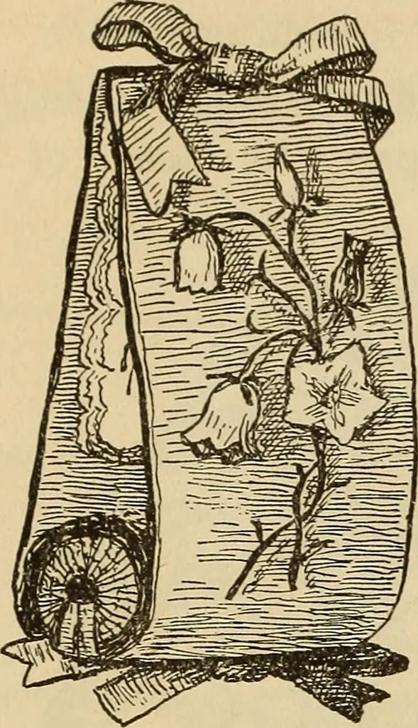 An illustration from Dainty work for pleasure and profit, 1893, leaf 236