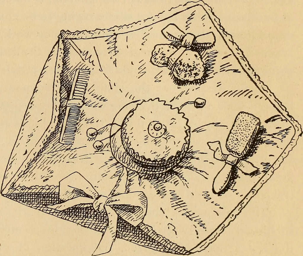 An illustration from Dainty work for pleasure and profit, 1893, leaf 239