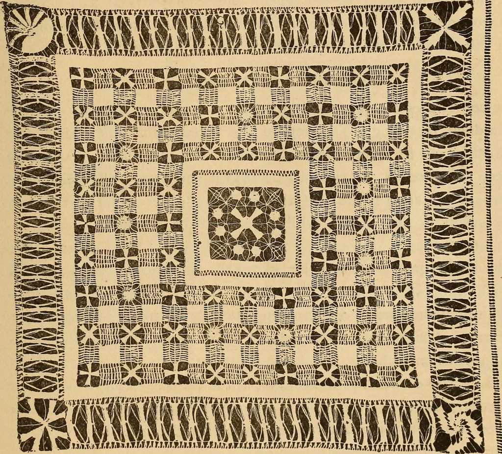 An illustration from Dainty work for pleasure and profit, 1893, leaf 251