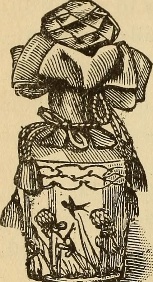 An illustration from Dainty work for pleasure and profit, 1893, leaf 286