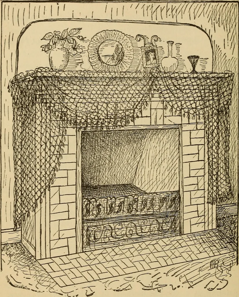 An illustration from Dainty work for pleasure and profit, 1893, leaf 298