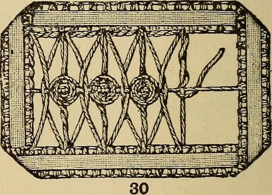 An illustration from Dainty work for pleasure and profit, 1893, leaf 312