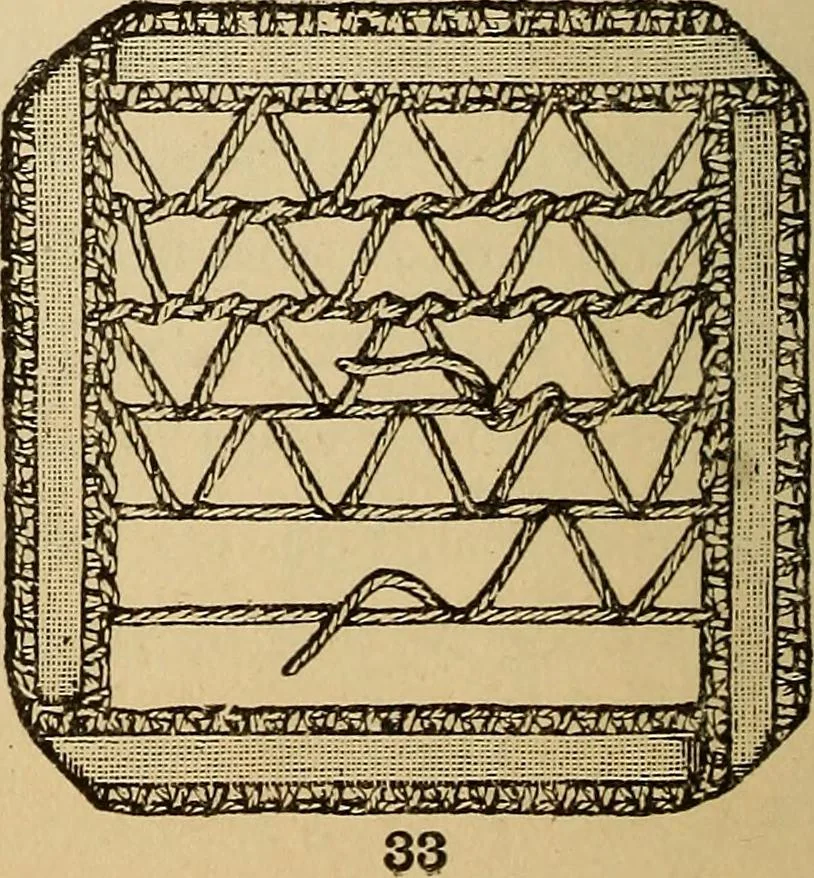An illustration from Dainty work for pleasure and profit, 1893, leaf 312