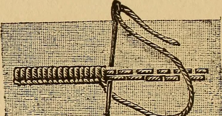 An illustration from Dainty work for pleasure and profit, 1893, leaf 33