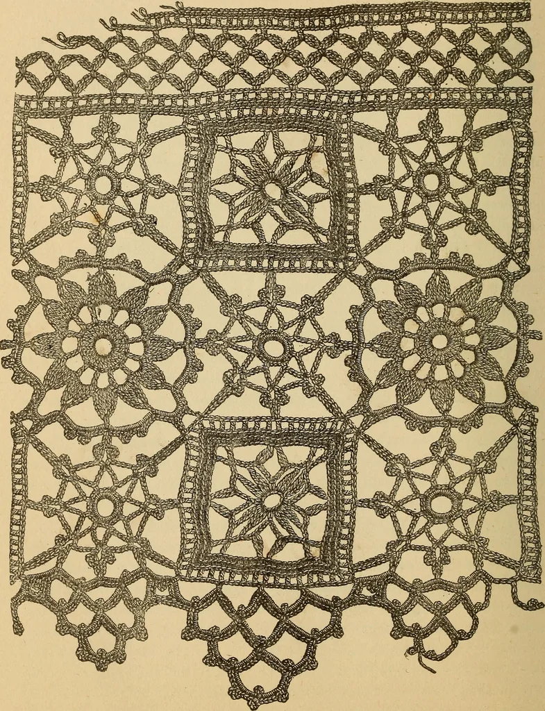 An illustration from Dainty work for pleasure and profit, 1893, leaf 354