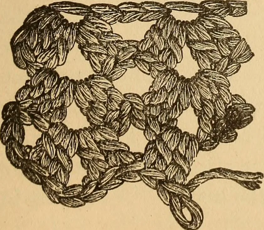 An illustration from Dainty work for pleasure and profit, 1893, leaf 357