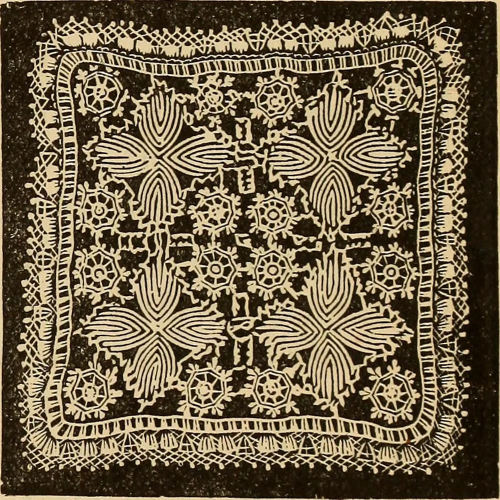 An illustration from Dainty work for pleasure and profit, 1893, leaf 379