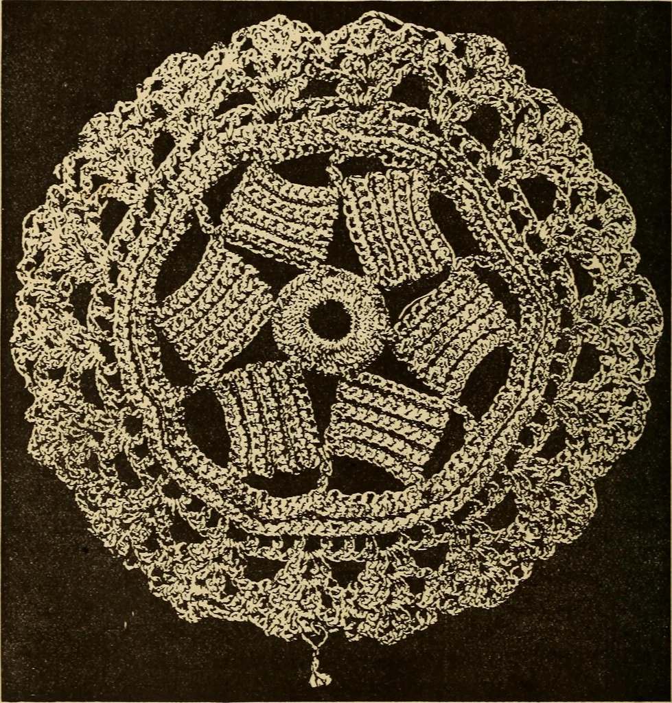 An illustration from Dainty work for pleasure and profit, 1893, leaf 386