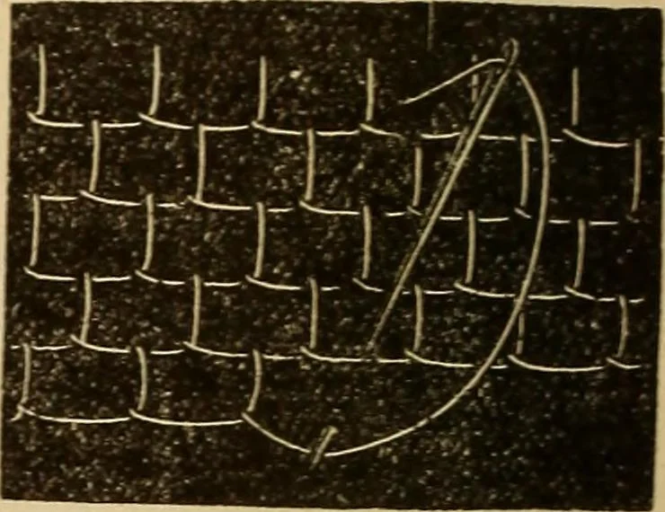 An illustration from Dainty work for pleasure and profit, 1893, leaf 40