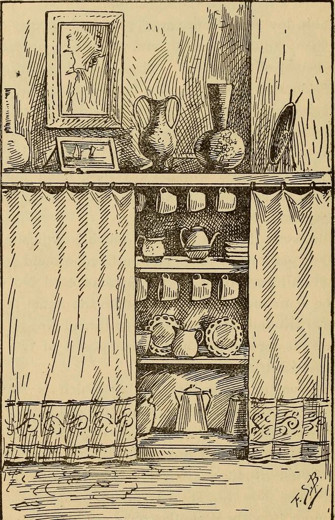An illustration from Dainty work for pleasure and profit, 1893, leaf 428
