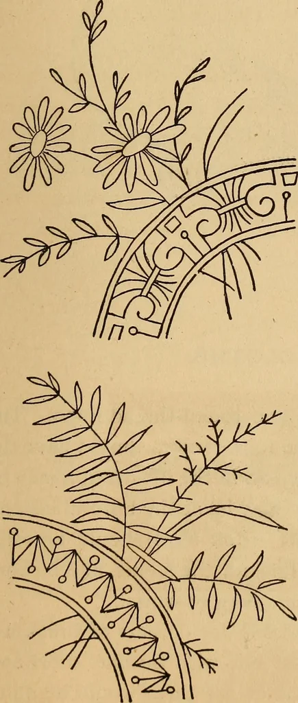 An illustration from Dainty work for pleasure and profit, 1893, leaf 431