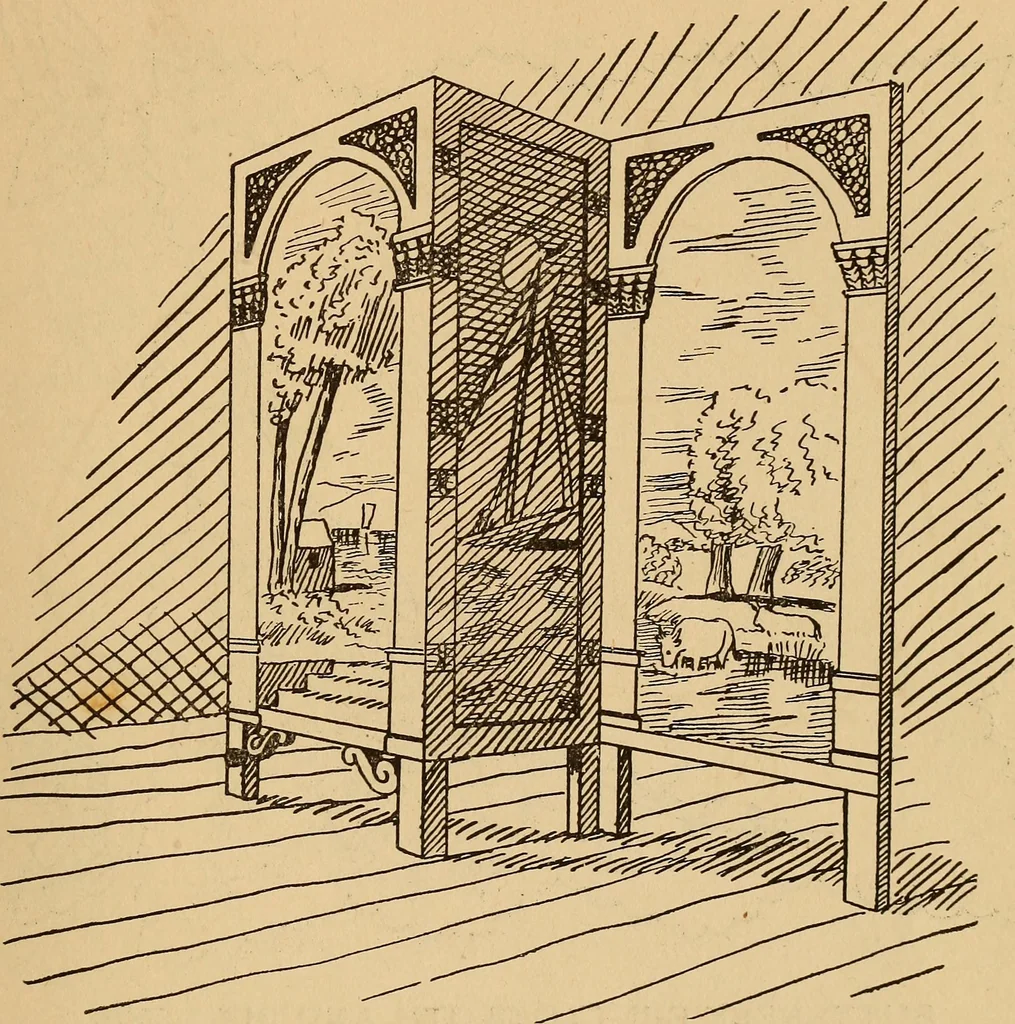 An illustration from Dainty work for pleasure and profit, 1893, leaf 433