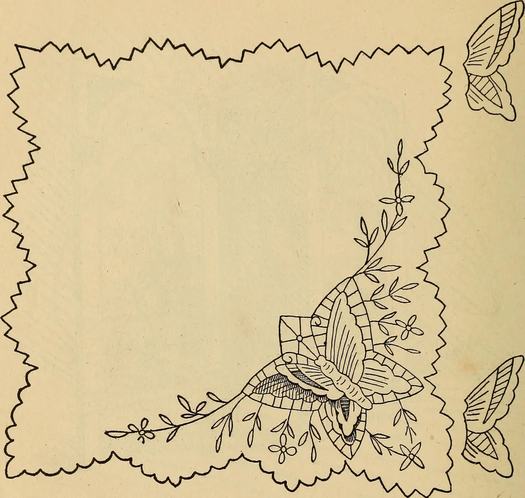 An illustration from Dainty work for pleasure and profit, 1893, leaf 434