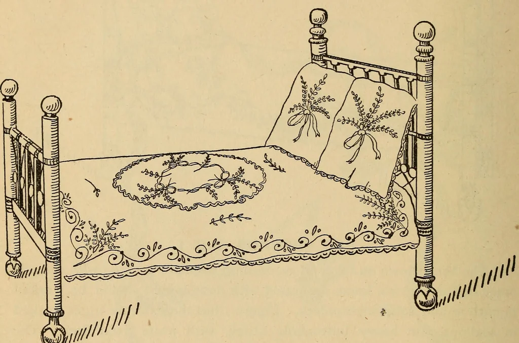 An illustration from Dainty work for pleasure and profit, 1893, leaf 438