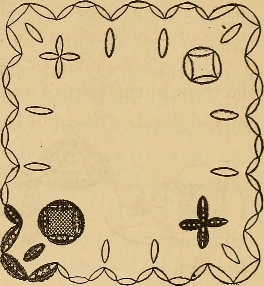 An illustration from Dainty work for pleasure and profit, 1893, leaf 451