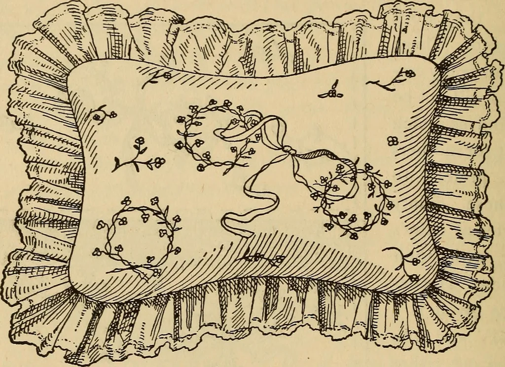 An illustration from Dainty work for pleasure and profit, 1893, leaf 454