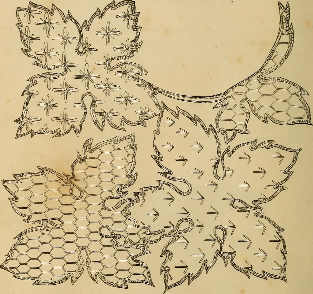 An illustration from Dainty work for pleasure and profit, 1893, leaf 52