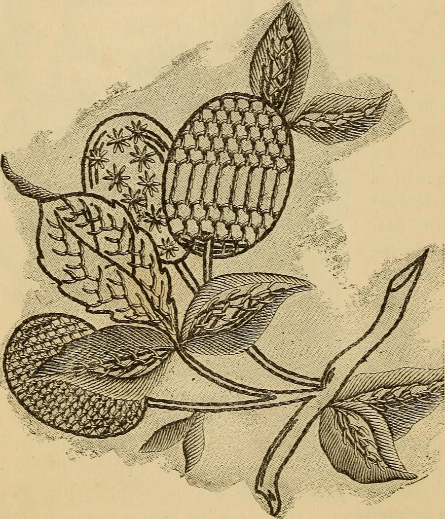 An illustration from Dainty work for pleasure and profit, 1893, leaf 56