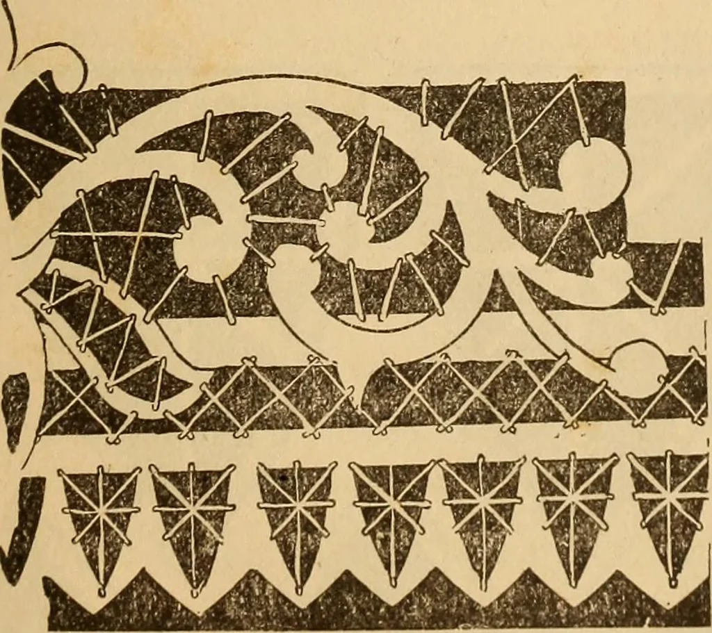 An illustration from Dainty work for pleasure and profit, 1893, leaf 69