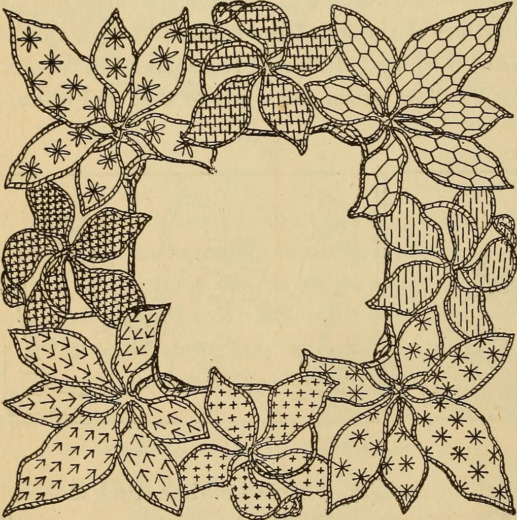 An illustration from Dainty work for pleasure and profit, 1893, leaf 88