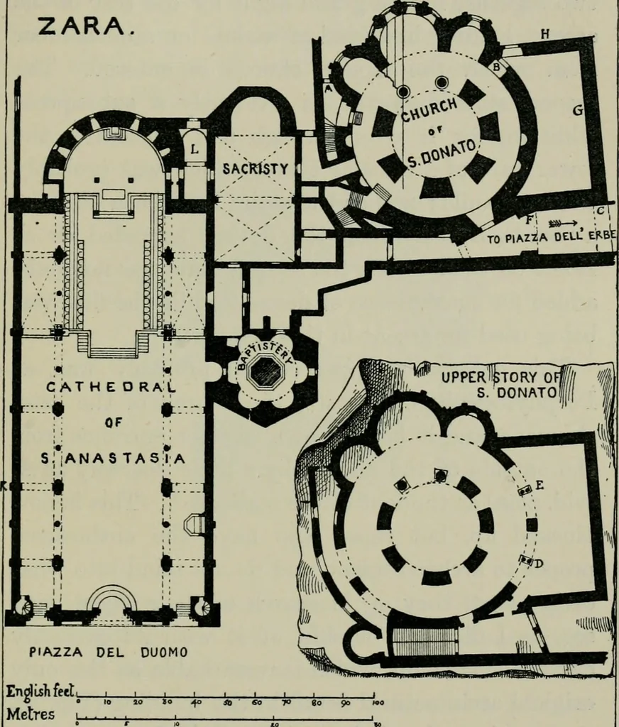 An illustration from Dalmatia, the Quarnero and Istria, with Cettigne in Montenegro and the island of Grado, 1887, leaf 286