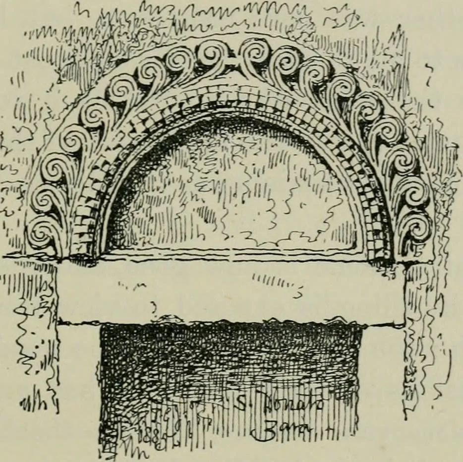 An illustration from Dalmatia, the Quarnero and Istria, with Cettigne in Montenegro and the island of Grado, 1887, leaf 288