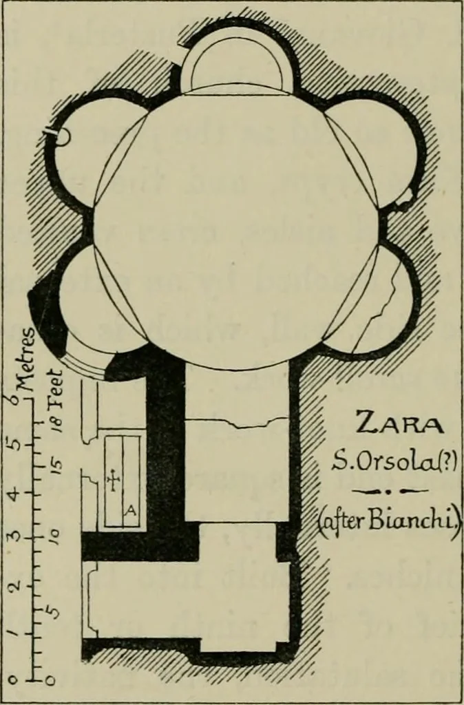 An illustration from Dalmatia, the Quarnero and Istria, with Cettigne in Montenegro and the island of Grado, 1887, leaf 305